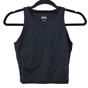 Madewell MWL Form Racerback Crop Top